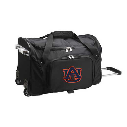 CLAUL401: NCAA Auburn Tigers 22IN WHLD Duffel Nylon Bag